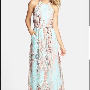 Jessica Simpson Dresses - Jessica Simpson cherry blossom halter dress Jessica Simpson Dresses - Jessica Simpson cherry blossom halter dress